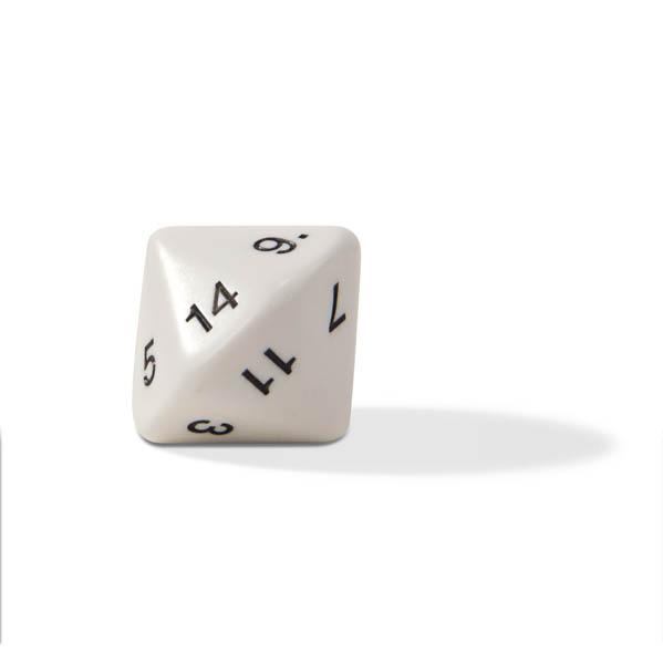 White d14 Dice (1)