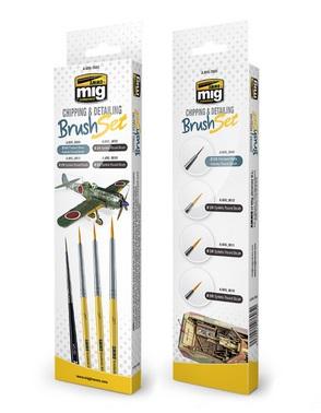 AMMO: Chipping and Detailing Brush Set