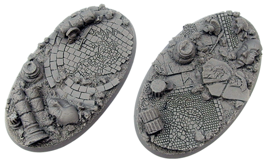 Battle Bases: Halodyne Bases, Oval 90mm (2)