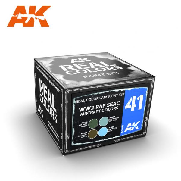 AK-Interactive: Real Colors - WW2 RAF SEAC Aircraft Colors Set
