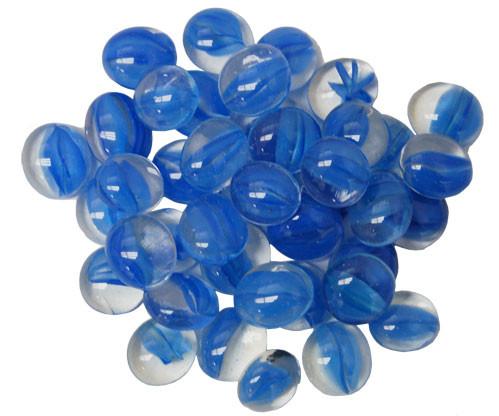 Chessex Gaming Stones: Dark Blue Catseye (40+) [12mm-14mm]