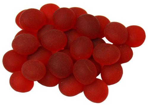 Chessex Gaming Stones: Crystal Red Frosted (20+ in 5 1/2'' Tube)