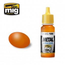 AMMO: Acrylic Paint (Metallic) - Metallic Orange (17ml)