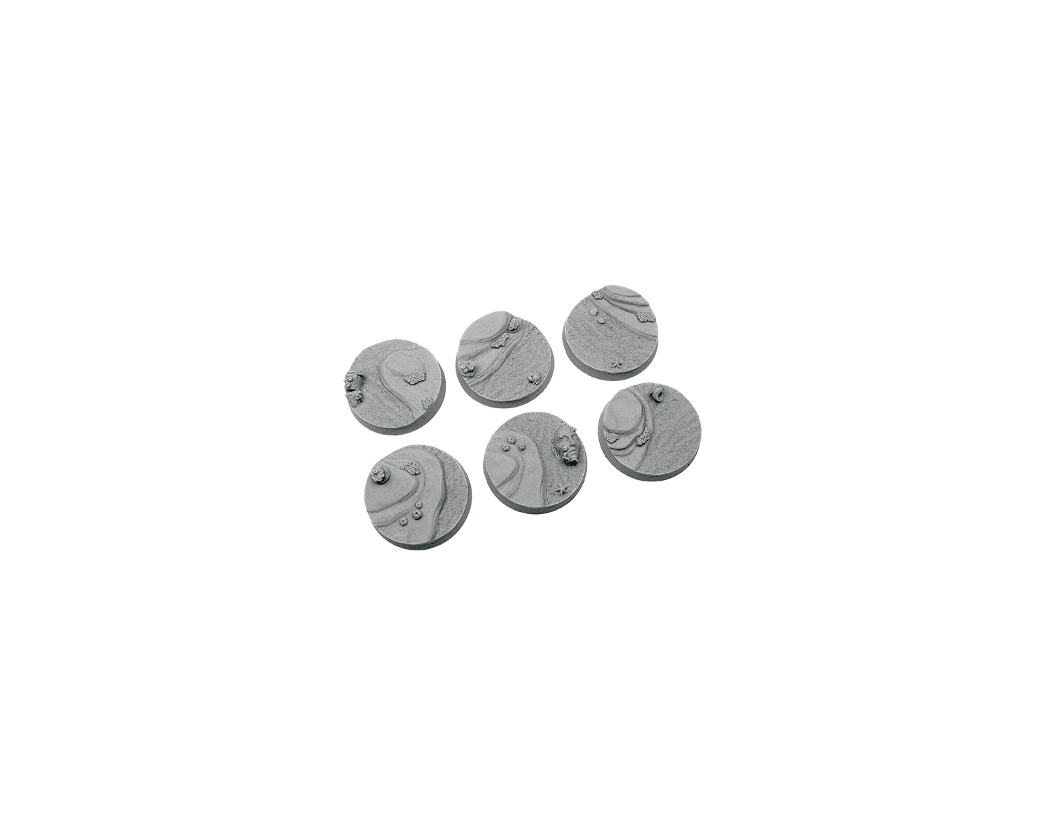Battle Bases: Deep Water Bases Round 40mm (2)