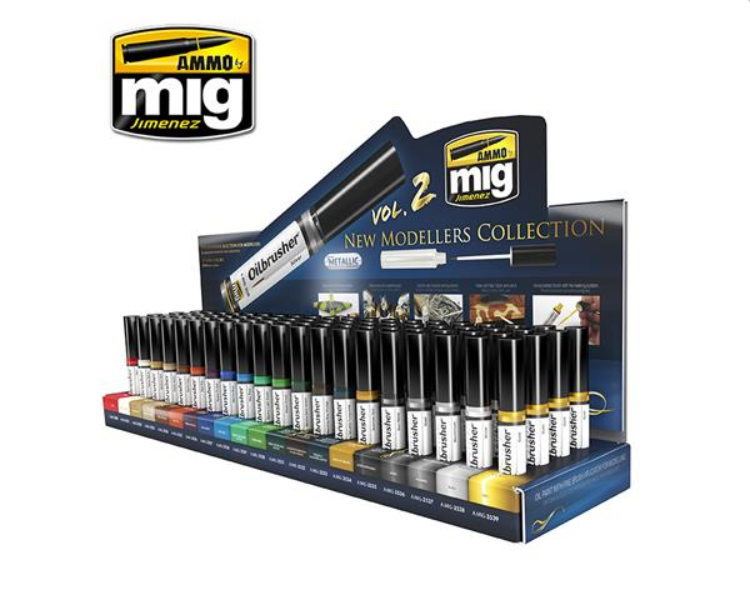 AMMO: Oilbrushers Display Nº2 (20 Colors x4 pcs each) [Retail Only]
