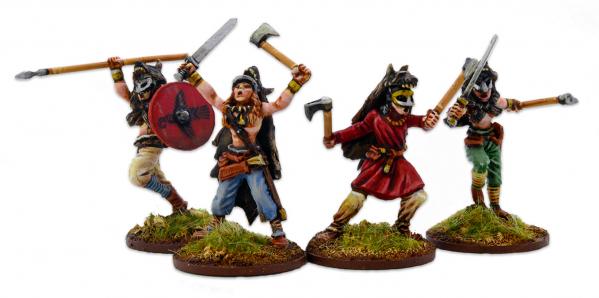 SAGA: (Age of Vikings) Shieldmaiden Berserkers (4)