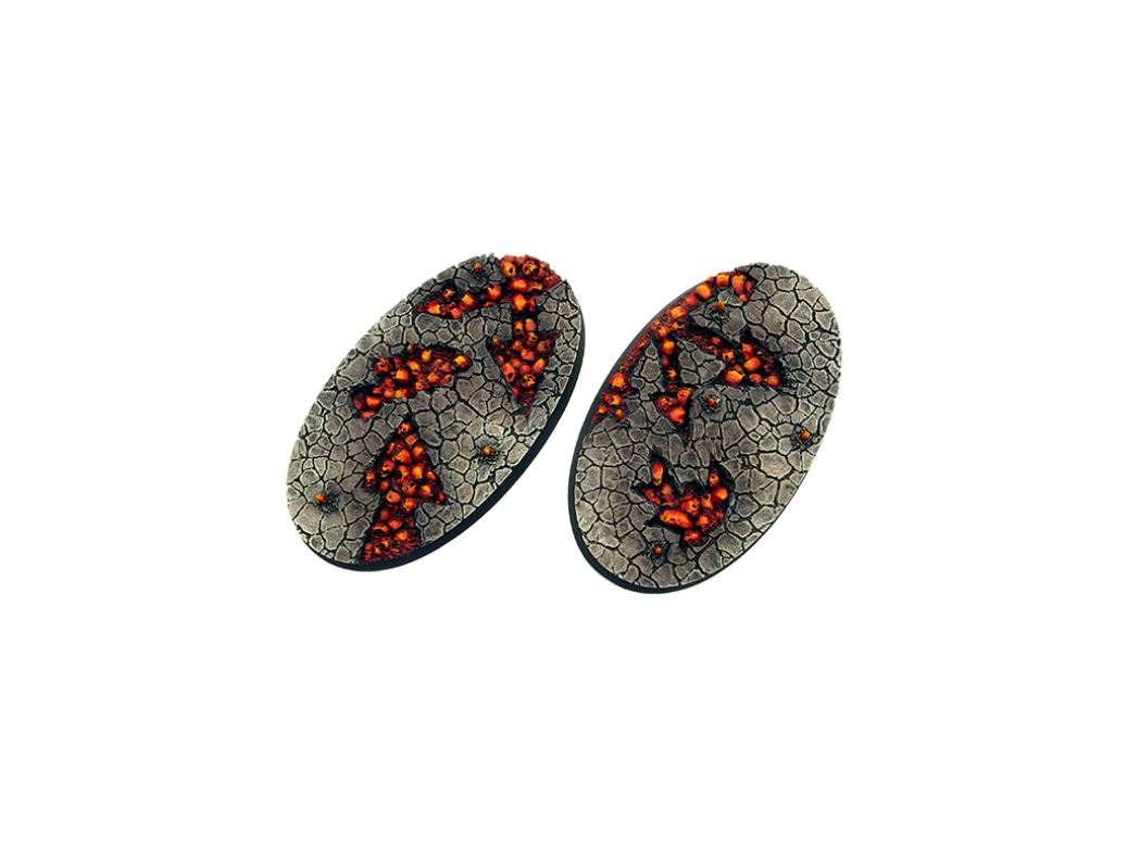 Battle Bases: Chaos Waste Bases, Oval 90mm (2)