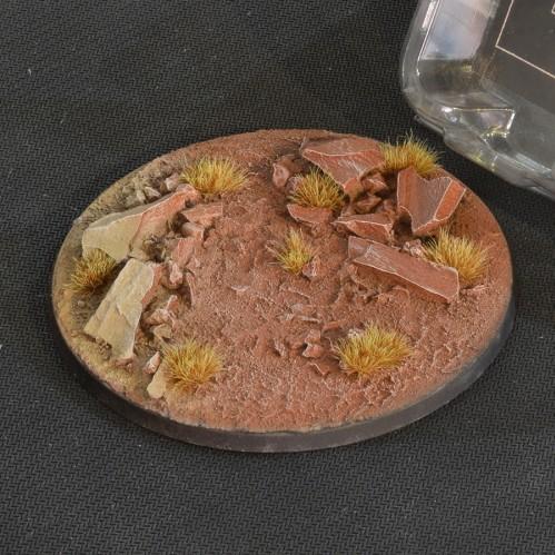 Battle Ready Bases: Badlands Round 100mm (x1)