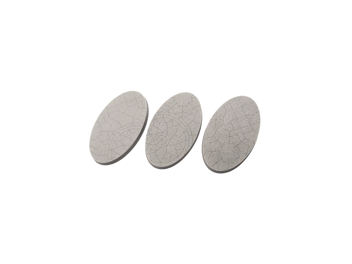 Battle Bases: Mosaic Bases - Oval 75mm (2)