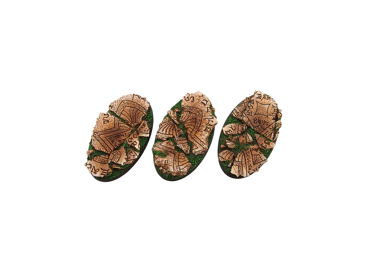 Battle Bases: Shrine Bases - Oval 75mm (2)