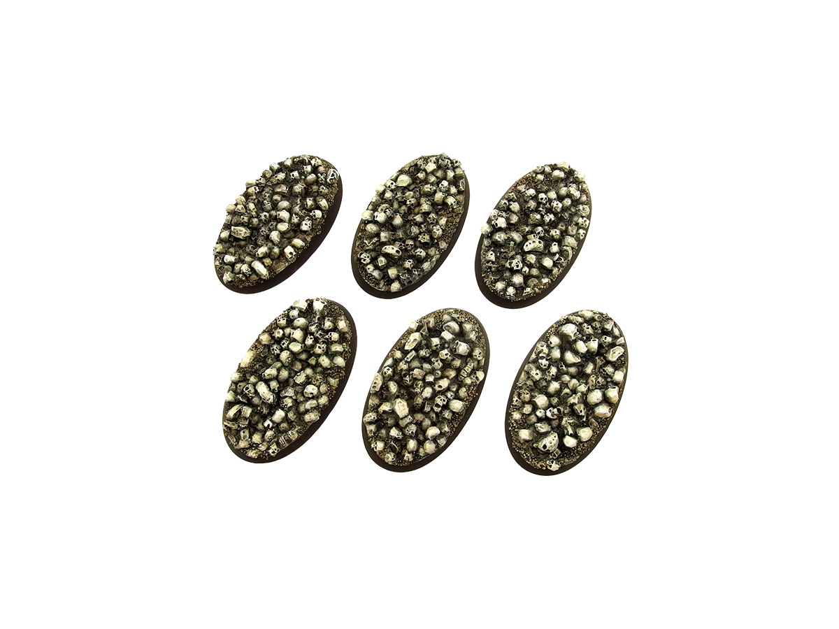 Battle Bases: Skulls Bases - Oval 60mm (4)