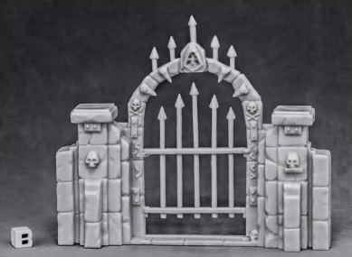 Reaper Bones: Graveyard Fence Gate