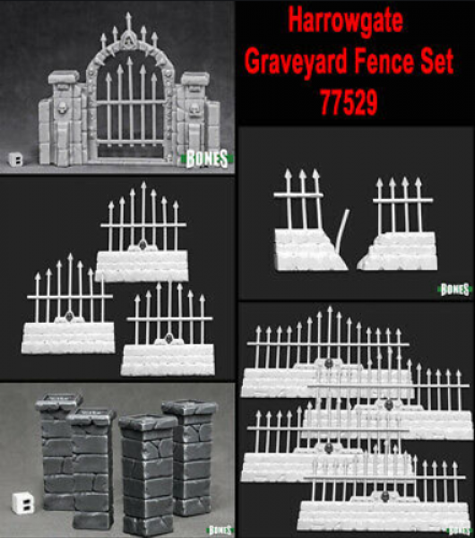 Reaper Bones: Harrowgate Graveyard Set