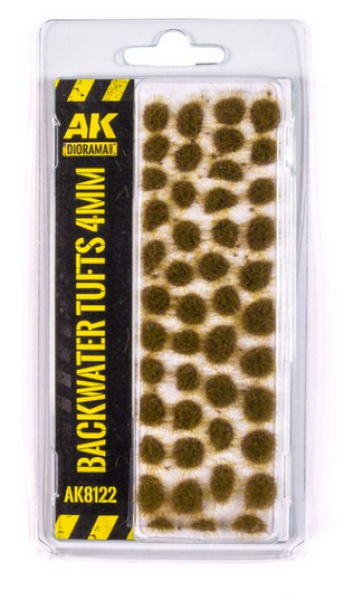 AK-Interactive: Vegetation (Tufts) - Backwater Tufts 4mm (new for 2024)