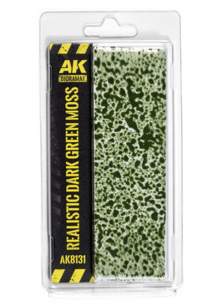 AK-Interactive: Vegetation (Tufts) - Realistic Dark Green Moss (new for 2024)