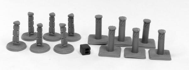 Dark Heaven Bones: Bollards (12)