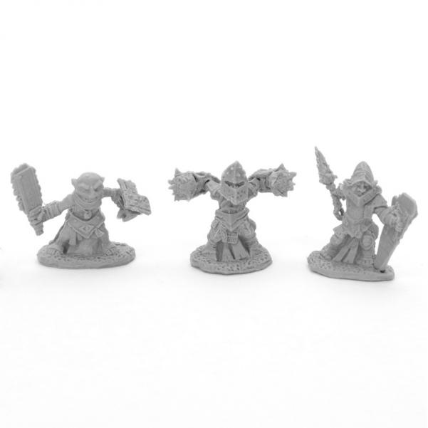 Reaper Bones Black: Bloodstone Gnome Warriors (3)