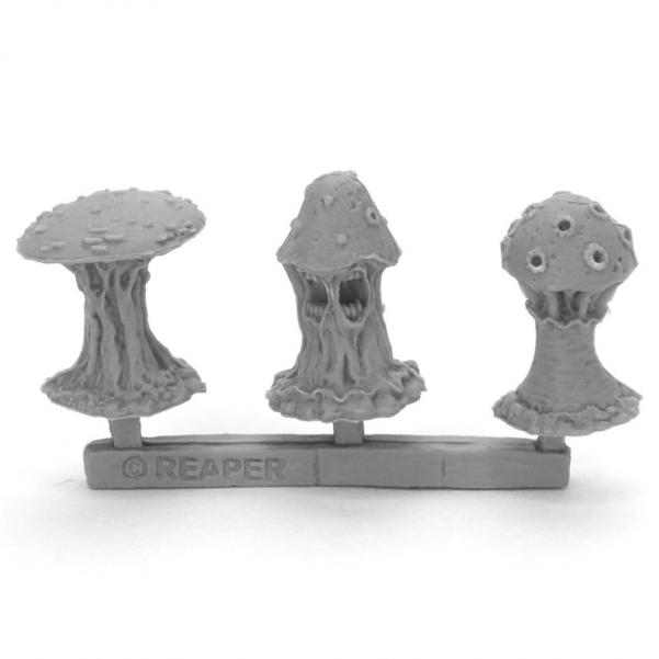 Reaper Bones Black: Shrieking Fungi (3)