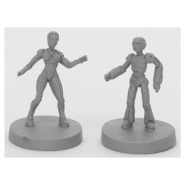 Reaper Bones Black: Androids (2)