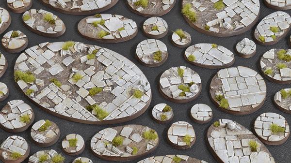 Battle Ready Bases: Temple Base Round 25mm (x10)