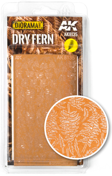 AK-Interactive: Vegetation (Plants) - Dry Fern (laser-cut)