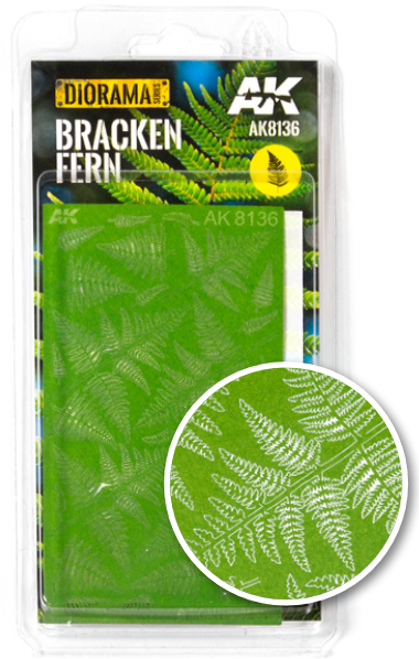 AK-Interactive: Vegetation (Plants) - Bracken Fern (laser-cut)