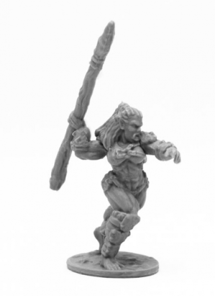 Reaper Bones Black: Jade Fire Spearman