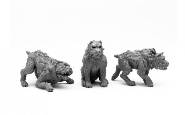 Reaper Bones Black: Hell Hounds (3)