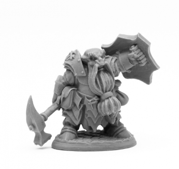 Reaper Bones Black: Dark Dwarf Smiter
