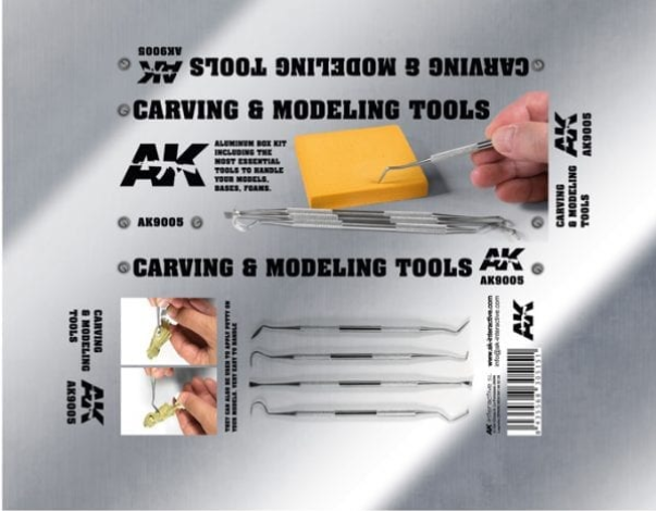 AK-Interactive: Carving Tools Deluxe Box