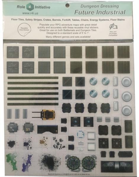 Roleplaying Accessories: Dungeon Dressing - Future Industrial