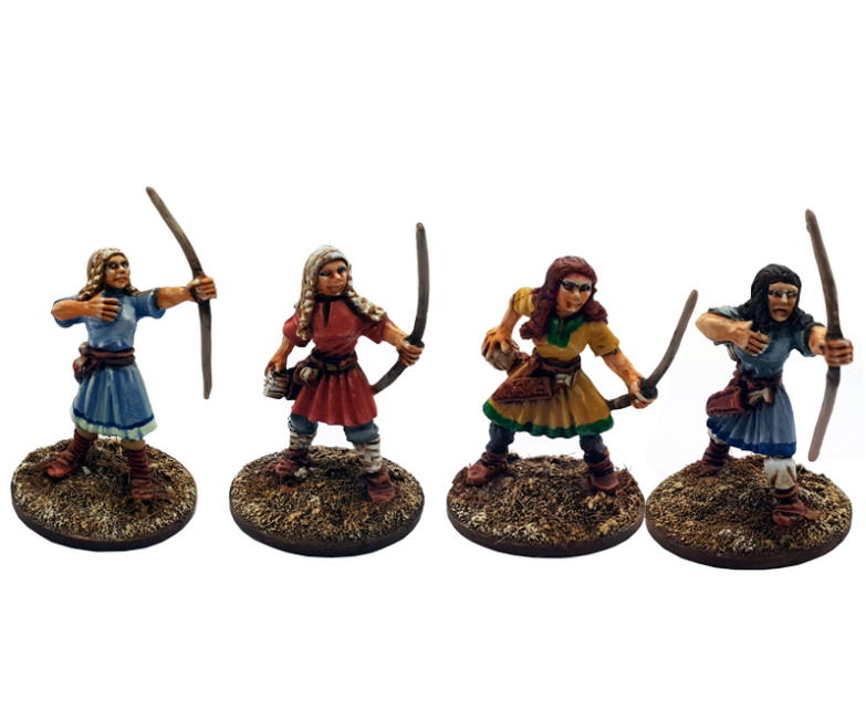 SAGA: (Age of Vikings) Shieldmaiden Archers (Levy) (12)