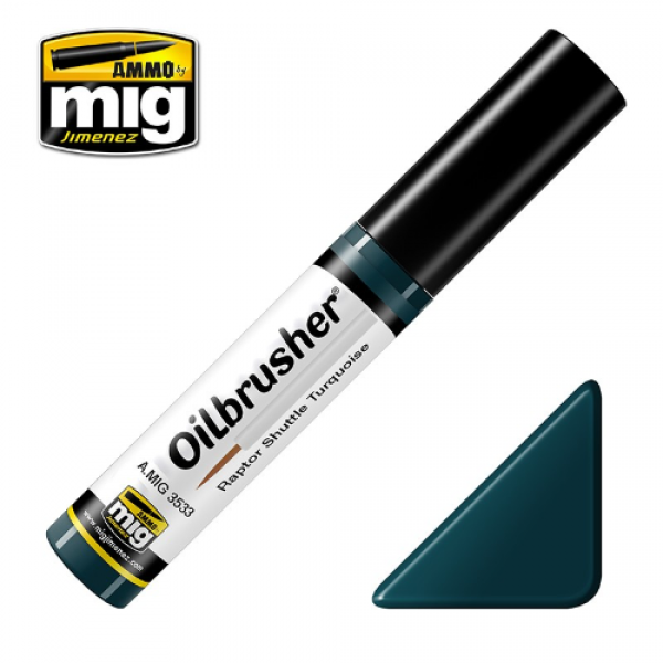 AMMO: Oilbrusher - Raptor Shuttle Turquoise