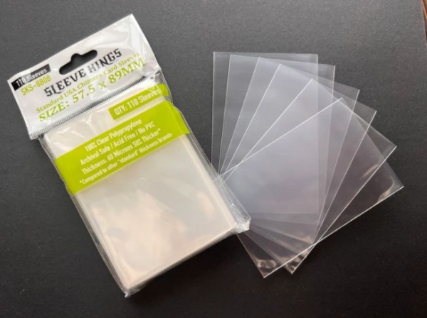 Sleeve Kings: Standard USA Chimera Card Sleeves (57.5x89mm) - 110 Pack, 60 Microns