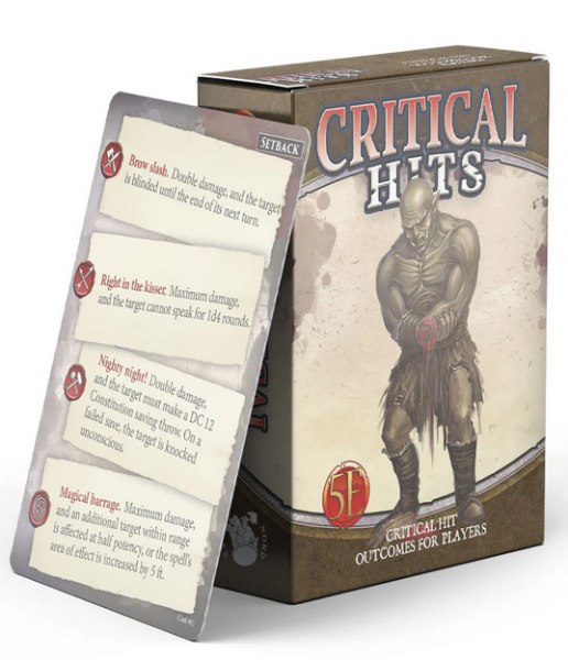 Critical Hit Deck for Players (5E)