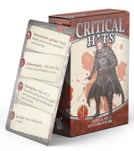 Critical Hit Deck for GMs (5E)
