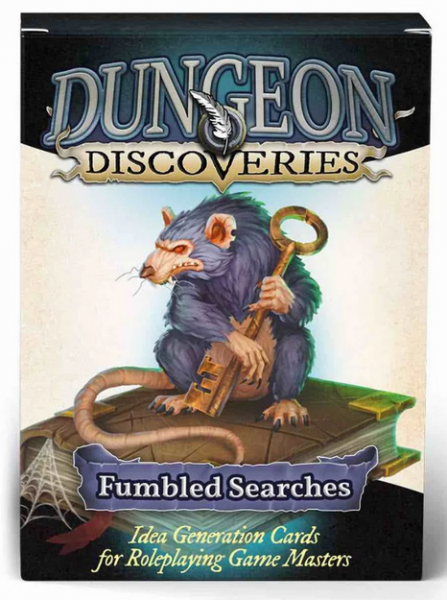 Dungeon Discoveries: Fumbled Searches card deck