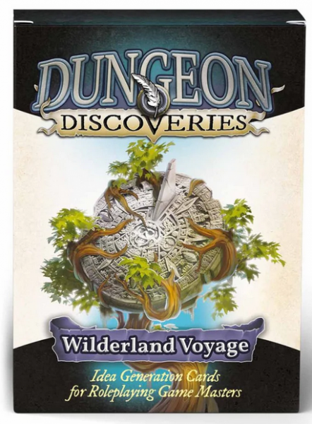 Dungeon Discoveries: Wilderland Voyage card deck