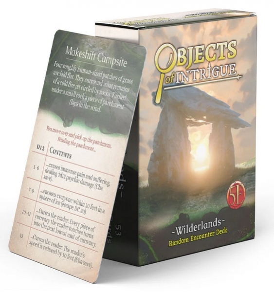 Objects of Intrigue: Wilderlands (5E)