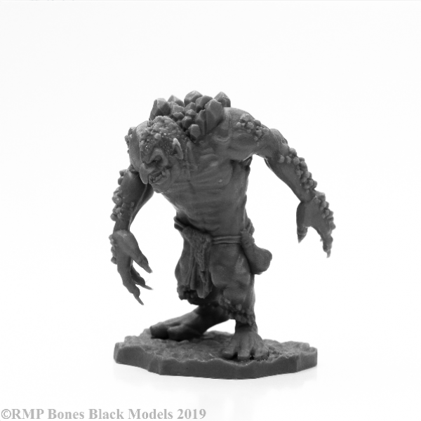 Reaper Bones Black: Rock Troll
