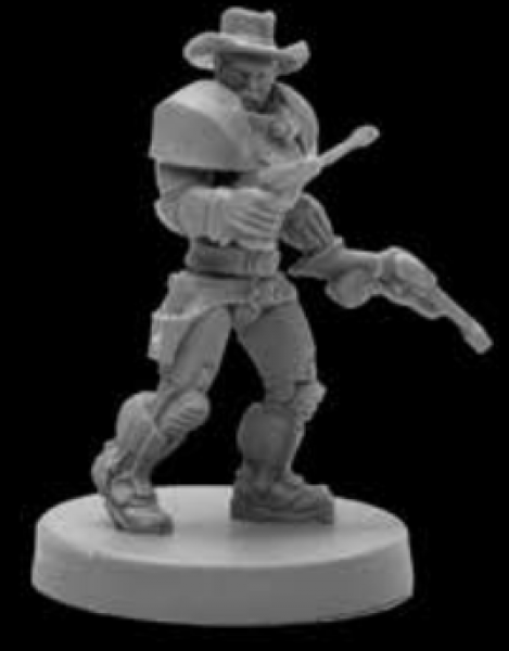 Reaper Bones Black: John Bishop, Space Cowboy