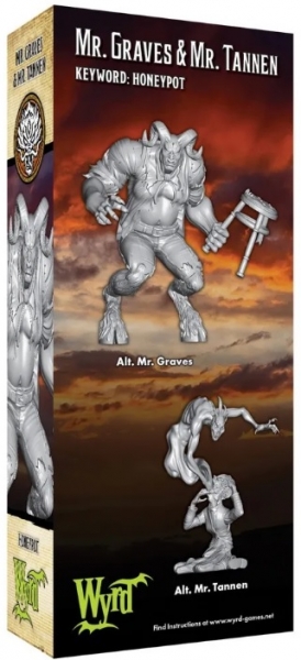 Malifaux (M3E): Alt Mr Graves and Mr Tannen