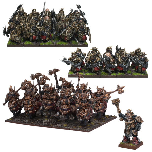 Kings of War 3rd Edition: Abyssal Dwarf Army