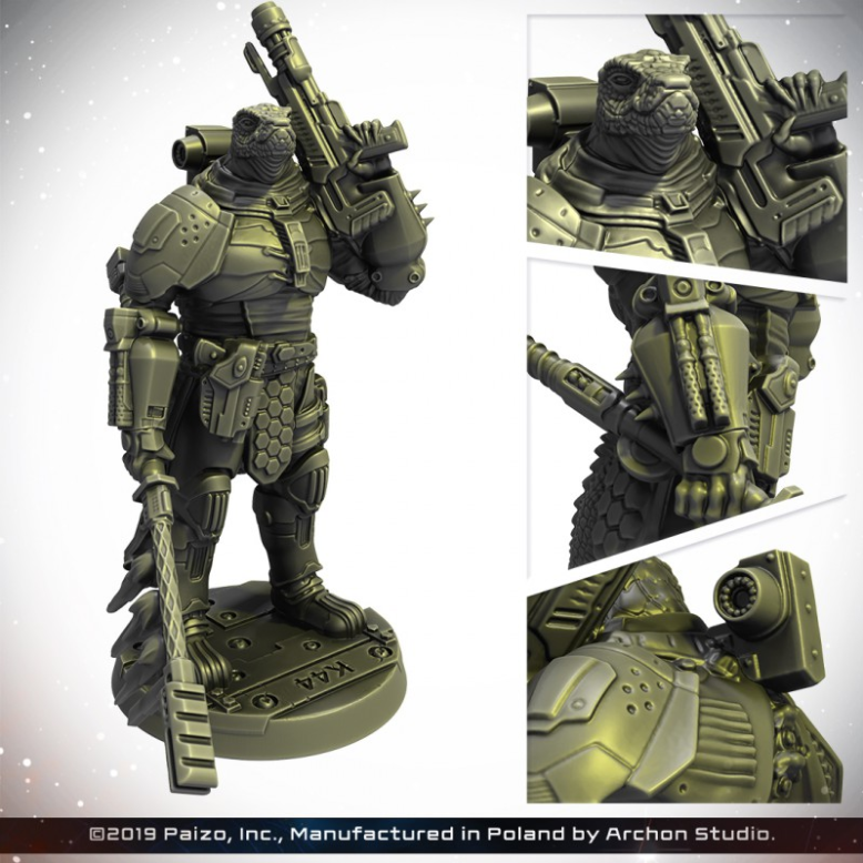 Starfinder: Obozaya, Vesk Soldier