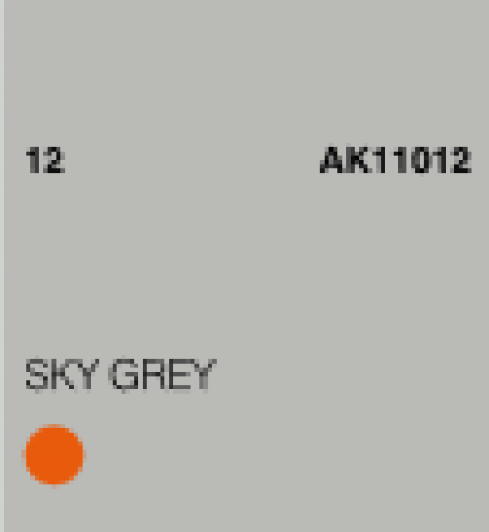 AK-Interactive: (3rd Gen) Acrylic - Sky Grey (17ml)