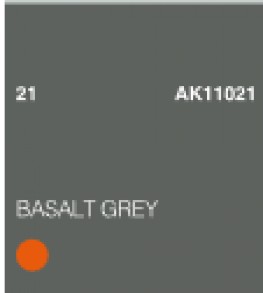 AK-Interactive: (3rd Gen) Acrylic - Basalt Grey (17ml)