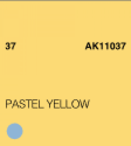 AK-Interactive: (3rd Gen) Acrylic - Pastel Yellow (17ml)