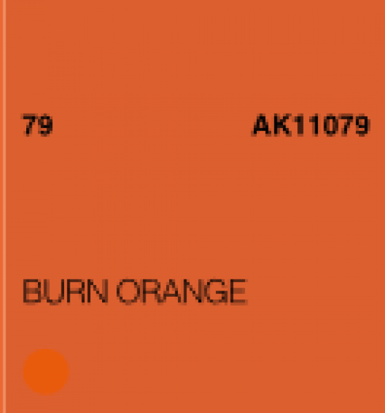 AK-Interactive: (3rd Gen) Acrylic - Burn Orange (17ml)