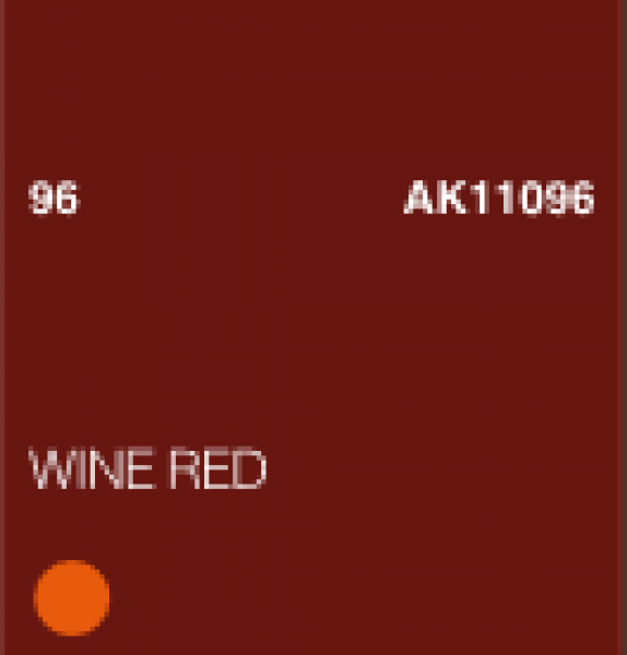 AK-Interactive: (3rd Gen) Acrylic - Wine Red (17ml)