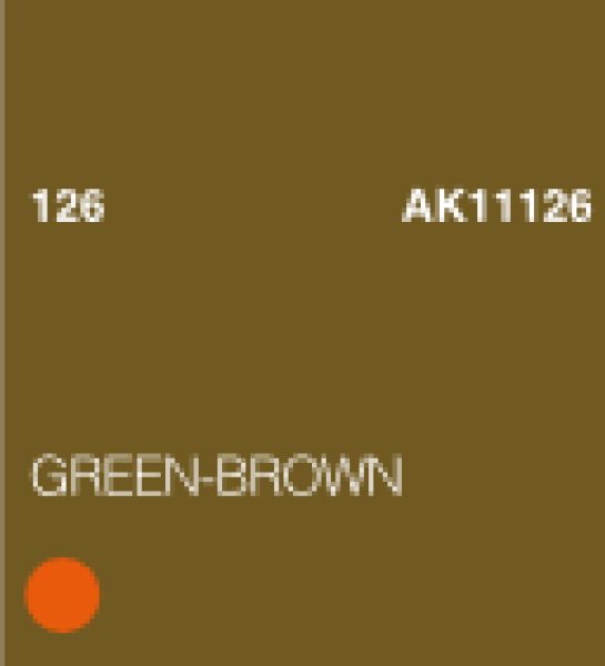 AK-Interactive: (3rd Gen) Acrylic - Green Brown (17ml)